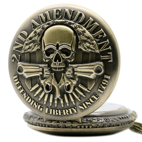 2nd Amendment Pocket Watch